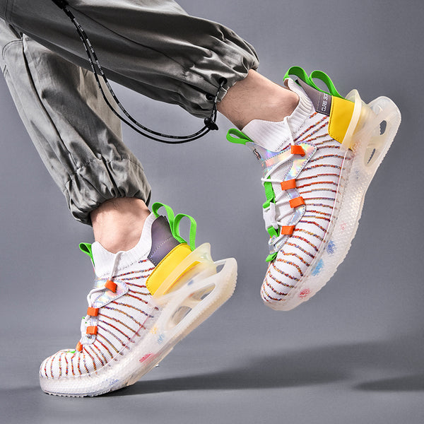 VORTEX 'Zebra Stride' Sneakers