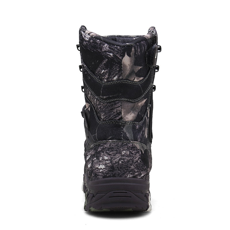 Waterproof Military Tactical Boot Camouflage-Desert Men Fashion Shoes