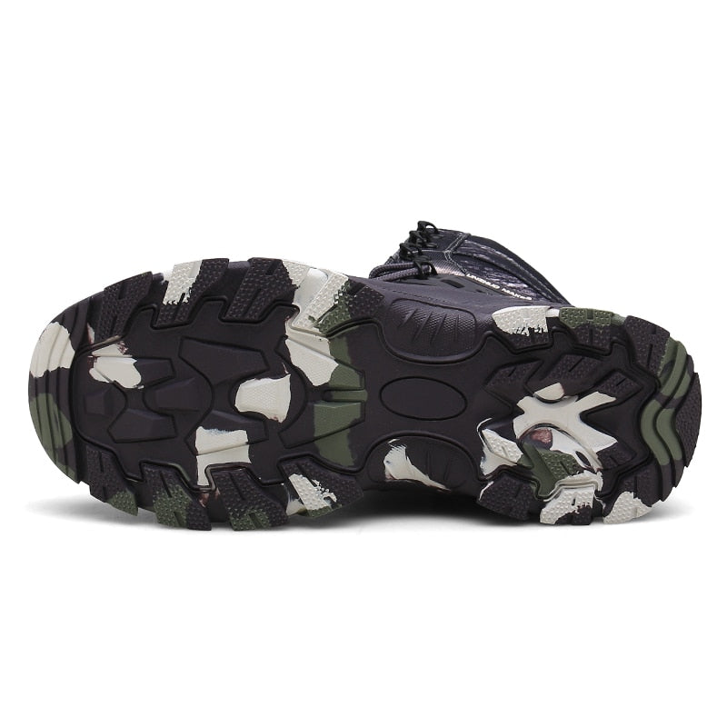 Waterproof Military Tactical Boot Camouflage-Desert Men Fashion Shoes