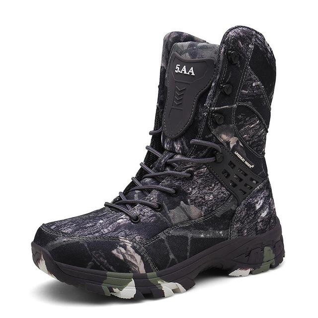 Waterproof Military Tactical Boot Camouflage-Desert Men Fashion Shoes