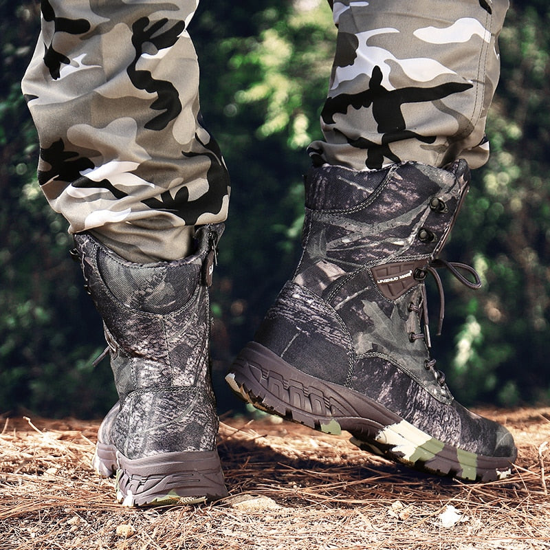 Waterproof Military Tactical Boot Camouflage-Desert Men Fashion Shoes