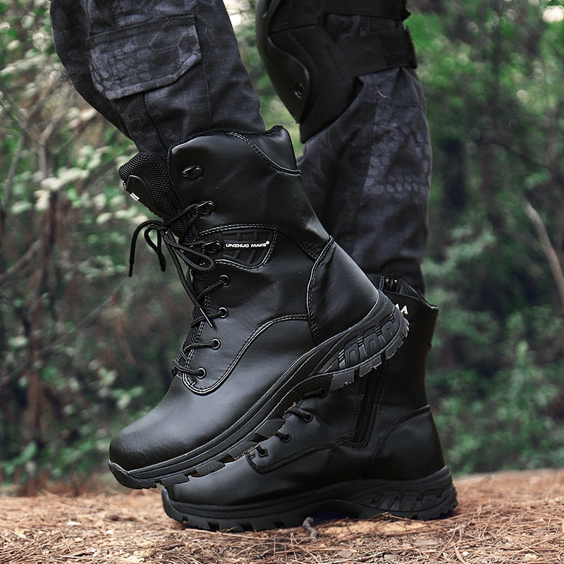 Waterproof Military Tactical Boot Camouflage-Desert Men Fashion Shoes