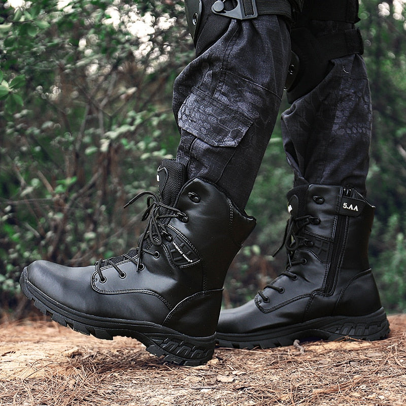 Waterproof Military Tactical Boot Camouflage-Desert Men Fashion Shoes