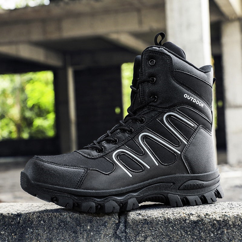 Outdoor Hiking Boots, Tactical Combat Ankle Boots