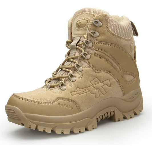 Tactical Military Combat Leather Boots